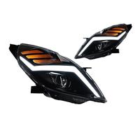 FGGHDR Phare Assemblage Phares De Voiture Lampe Frontale Phare LED DRL Hid Bi Xénon Accessoires Pour Chevrolet Pour Spark 2011 2012 2013 2014 2015 Phares Avant