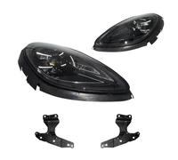 FGGHDR Phare Assemblage Phares LED Style Matrice Plug And Play Pour Macan 95B (2014-2022) Phares Avant(Left hand drive,With AFS)