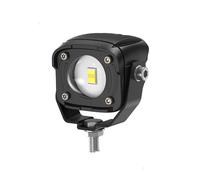 FGGHDR Phare De Moto Phare Stroboscopique LED DRL Moto Éclairage Auxiliaire Véhicule Éclairage Route Faible/haut Lentille Conduite DC 12-85 V(V2 DRL BLUE x1 Piece)