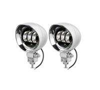 FGGHDR Phare De Moto Phares Antibrouillard LED Bicolores Motos Feux Croisement Route Pour Voitures Camions SUV UTV 12 V Phares Auxiliaires