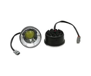 FGGHDR Phares Avant Lot 2 Antibrouillard Avant Ronds Haute Puissance Pour Voiture Feux Jour Haute Luminosité