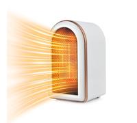 FGHB Chauffage d'appoint, Radiateur Soufflant Salle de Bain Mini Radiateur Electrique 800W/1200W Protection Contre Surchauffe & Anti-Basculement pour la Salle de Bain, la Maison, le Salon, le Bureau