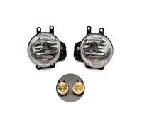FGHDSSA Feux brouillard voiture Pour Toyota AXIO Pour Corolla 2018 2019 2020 2021 Faisceau Câbles Couvercle Calandre Halogène Voiture LED Pare-chocs Avant Feux(Only Halogen fog)