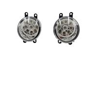 FGHDSSA Feux brouillard voiture Pour Toyota Pour Corolla Axio Fielder 2015 2016 2017 Grille Protection Halogène Angel Eyes DRL Voiture LED Feux Brouillard Feu Brouillard(Only 9LED fog)