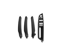 FGHDSSA Poignées Porte Intérieure Voiture For BMW E70 E71 E72 For X5 For X6 Series LHD RHD 4Pcs Car Interior Door Handle Inner Panel Pull Handle Set Armrest(Model A RHD Black)
