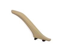 FGHDSSA Poignées Porte Intérieure Voiture Poignée Porte Intérieure Cuir Pour BMW Série 5 F10 F11 F18 520i 523i 525i Assemblage 51417225852 SS(Right Beige)