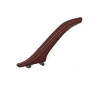 FGHDSSA Poignées Porte Intérieure Voiture Poignée Porte Intérieure Cuir Pour BMW Série 5 F10 F11 F18 520i 523i 525i Assemblage 51417225852 SS(Left Red Brown)