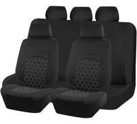 FGHGX Housse Siege Voiture pour Ford Bronco Sport Badlands Outer Banks, Protection Siège Voiture Ensemble Housses Respirant Avant Arrière Ensembles Housses Siège,Black