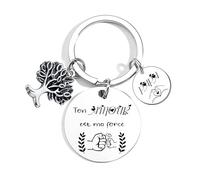 FGHJK Cadeau Fete des Peres, Porte clef Papa, Idee Cadeau Papa Anniversaire Noel, Porte Clé Peres, Beau Papa Cadeau Original (9)