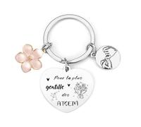 FGHJK Cadeau Nounou Remerciement - Idée Merci Atsem pour Assistante Maternelle, Drole Fin d'Année Crèche