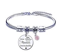FGHJK Fete des Meres Cadeau Fete des Meres Cadeau Bracelet Maman Fille Cadeau Anniversaire Merès Natale Cadeaux Maman Original Cadeaux Maman pas cher (3)