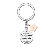 FGHJK Idée Cadeau Meilleure Amie Femme Porte Clef Meilleure Amie Cadeau Amitié Anniversaire Noel Utile Saint Valentin Retraite Noël Porte-clé Femme Original (2)