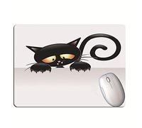 FGHOMEAQBD Dessin animé Chaton Tapis de Souris d'ordinateur antidérapant Bureau Maison étudiant Bureau écrit pad-24 * 20cm_8