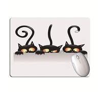 FGHOMEAQBD Dessin animé Chaton Tapis de Souris d'ordinateur antidérapant Bureau Maison étudiant Bureau écrit pad-30 * 25cm_10