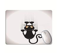 FGHOMEAQBD Dessin animé Chaton Tapis de Souris d'ordinateur antidérapant Bureau Maison étudiant Bureau écrit pad-30 * 25cm_1