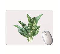 FGHOMEAQBD Fleurs et Feuilles étudiant Bureau Bloc-Notes Bureau Maison Ordinateur Souris Tapis de souris-24 * 20 cm_9