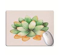 FGHOMEAQBD Plant Cactus Mignon Dessin animé en Pot Bureau Tapis de souris-30 * 25cm_7