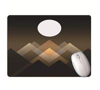 FGHOMEAQBD Tapis de Souris d'ordinateur Paysage Coucher de Soleil Simple Bureau maison-24 * 20cm_4