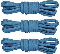FGHSKIZ Lacets, des Lacets de Rechange en Dentelle for Chaussures de Sport Rondes réfléchissantes et durables, 3 Paires, sont Disponibles.(Sky Blue,150cm(3 Pairs))