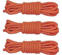 FGHSKIZ Lacets, des Lacets de Rechange en Dentelle for Chaussures de Sport Rondes réfléchissantes et durables, 3 Paires, sont Disponibles.(Oranje,120cm(3 Pairs))