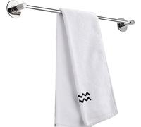 FGHSKIZ Les Serviettes, Double Porte-Serviettes Mural en Acier Inoxydable, Organisateur de Serviettes, Porte-Serviettes, Statues de décoration/Barre Unique(32cm)
