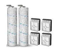 FGJDERYH Ensemble de brosses rotatives et de filtres HEPA de Rechange, compatibles avec Bissell Crosswave X7: modèles 3350F, 2832Z et 2955Z | Kit d'entretien des pièces d'aspirateur(Blu)