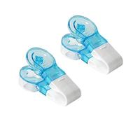 FGJUYLKvchgf Pilulier portable 2 pièces avec boîte de rangement coupe-comprimé et distributeur for pilules facile à retirer de l'emballage essentiel for les voyages quotidiens