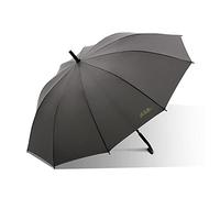 FGJUYLKvchgf Poignée longue semi-automatique parapluie droite Double parapluie élargie Design République efficace de l'eau Résistant fort et résistant au vent Sunny/pluie double usage(Grau)