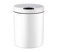 FGJUYLKvchgf Poubelle sans Contact, Maison d'induction Intelligente avec Couvercle 12L capacité d'ouverture de mutes et de Fermeture de Cuisine/Salle de Bain Panier de Papier étanche