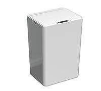 FGJUYLKvchgf Poubelle Smart Capteur, chasseuse étanche au ménage étanche à l'eau avec Couvercle à Grande capacité de la Corbeille de déchets Automatique d'ouverture et de Fermeture(White)