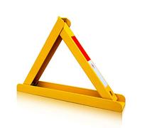 FGJUYLKvchgf Triangle Parking Verrouillage de chaîne en acier épaissie Anti-collision Pile de stationnement fixe compression sol verrouillage garage souterrain Placeholder