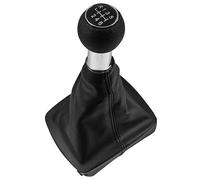 FGKDLDZCZM Pommeau de Vitesse Pommeau de levier de vitesse 5/6 vitesses pour VW pour Polo 9N 9N2 2002 2003 2004 2005 2006 2007 2008 2009(6 Speed B0274)