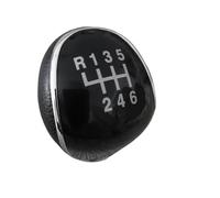 FGKDLDZCZM Pommeau de Vitesse Pommeau de levier de vitesse manuel à 6 vitesses pour Ford pour Mondeo MK4 S-Max C-Max pour Focus MK2 Kuga(6Speed Black)