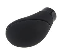 FGKDLDZCZM Pommeau de Vitesse Pommeau de levier vitesse universel noir mat pour transmission manuelle avec quatre adaptateurs en plastique et vis montage