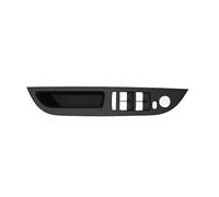 FGKDLDZCZM Revêtement panneau intérieur poignée porte Cadre De Commutateur De Vitre ABS Pour Siège Et Pour BMW Série 5 E60 2008-2010, Couvercle De Remplacement Côté Conducteur Avant Gauche