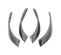 FGKDLDZCZM Revêtement panneau intérieur poignée porte Couvre-poignée De Porte Intérieure Aspect Carbone Pour BMW Série 3 F30/F31 (2013-2017), GT F34 (2014-2017) Et Série 4 F36 (2015-2017)