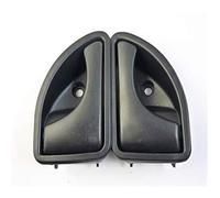 FGKDLDZCZM Revêtement panneau intérieur poignée porte Lot de 2 poignées de porte intérieures noires gauche/droite 8200247802 pour Kangoo et Twingo KC0/1 (1997-2016)