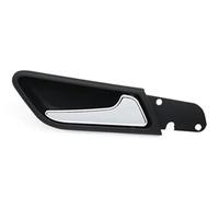FGKDLDZCZM Revêtement panneau intérieur poignée porte Poignée de porte intérieure de voiture, ouverture gauche et droite, Pour Benz Classe A et B (W169, W245, A160, A180, B200, B260)(Black Right)