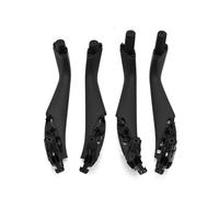 FGKDLDZCZM Revêtement panneau intérieur poignée porte Poignée De Porte Intérieure Gauche/droite Pour BMW Série 5 M5 G30 G31 F90 2017-2022( Black 4pcs)