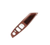 FGKDLDZCZM Revêtement panneau intérieur poignée porte Poignée De Porte Intérieure Pour BMW F10 F11 520d 520i 2011-2013, Gauche/droite, Beige/noir( Red Brown-lhd)