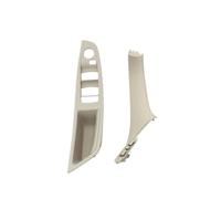 FGKDLDZCZM Revêtement panneau intérieur poignée porte Poignées de porte intérieures Pour BMW F10, F11, F18 (520, 523, 525, 528), référence 1417225865, conduite à gauche( Lhd Oyster 2pcs)