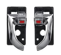 FGKDLDZCZM Revêtement panneau intérieur poignée porte Poignées de porte intérieures Pour Hyundai Pour Tucson 2005-2009, 2/4 pièces gauche et droite( Chromex2)