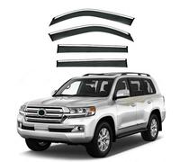 FGMSSOUG Deflecteur Vitre Voiture pour Toyota Land Cruiser LC200 MK9-J200 2008 2009 2010 2011 2012 2013 2014, Fenêtre Latérale Pare-Pluie