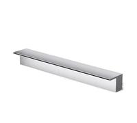 FGNIWAAE Déversoir de Cascade Personnalisable en Acier Inoxydable, 1 pièce, for étangs extérieurs, élément d'eau élégant Aquascape(Silver,20.3cm)