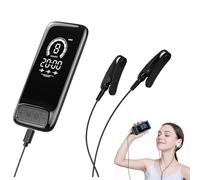 FGNIXLN Stimulateur de nerf vague auriculaire | Appareil d'aide au sommeil | Améliore le sommeil profond | Appareil de relaxation pour long terme | Noir