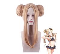 FGO destin Grand ordre Abigail Williams Cosplay perruque 40 cm chignons tresse Lolita mignon postiche cheveux synthétiques pour fête d'halloween