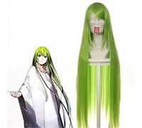 FGO destin Grand ordre Cosplay Enkidu Cosplay perruque vert longue droite 100 cm cheveux synthétiques Halloween fête Costume jeu de rôle perruques