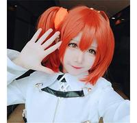 FGO destin Grand ordre Fujimaru Ritsuka perruque de Cosplay résistant à la chaleur perruque de cheveux synthétiques Anime Costume perruques + bonnet de perruque