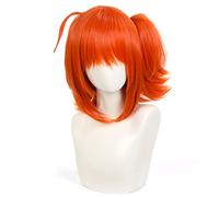 FGO destin Grand ordre Gudako court Orange résistant à la chaleur cheveux synthétiques Cosplay accessoires accessoires fête d'halloween + casquette de perruque gratuite