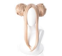 FGO Fate Grand Order Abigail Williams Perruque de maillot de bain Style Cosplay 40 cm Chignon Lolita Adorable postiche synthétique pour Halloween